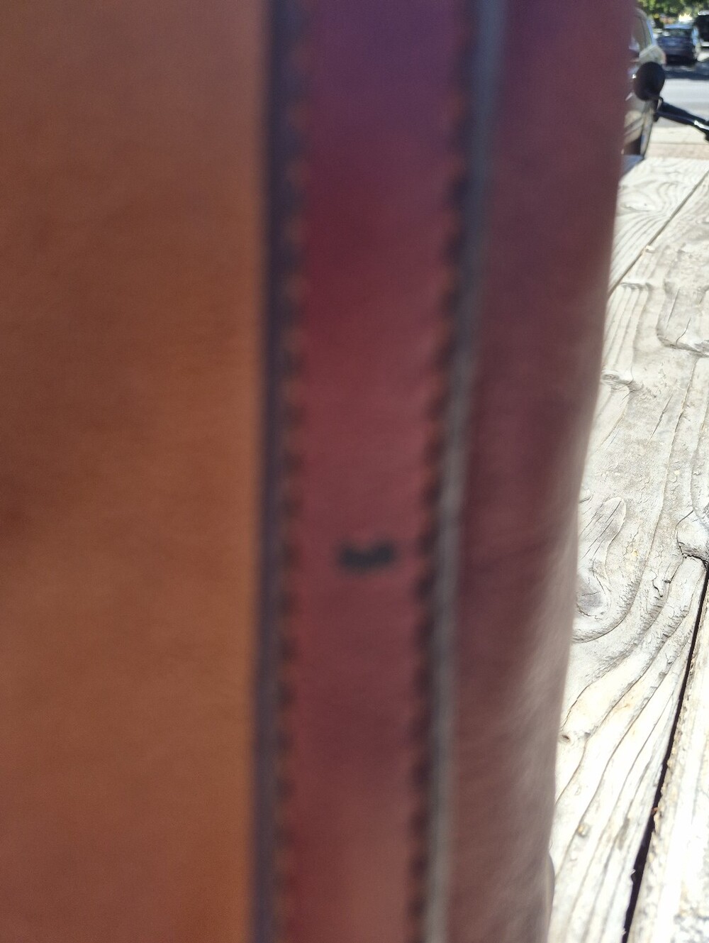 Fossil Two-Tone Leather Revival Weekender Satchel - Picture 11 of 15